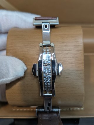 Reloj Seiko Mod GS Elegance Crema Piel Marrón GMT