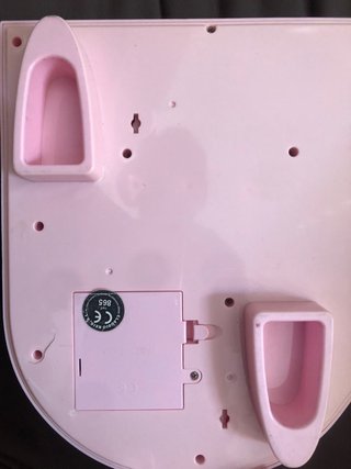 Piano musical infantil rosa