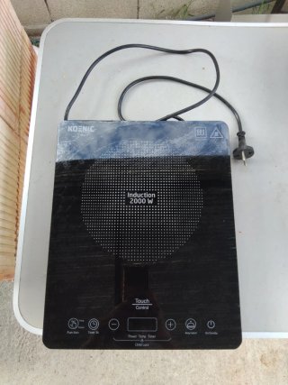 Vitrocerámica Portátil Inducción Koenic 2000W