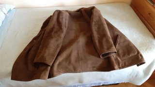 Chaquetón Piel Vuelta Hombre Marrón