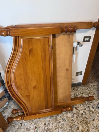 Cama 90 con somier y cabecero a recoger.