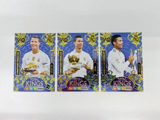 3 Cromos Panini Adrenalyn Cristiano Total Kings