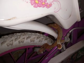 Bicicleta infantil niña rosa