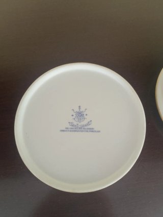 Portagioie vintage con farfalle