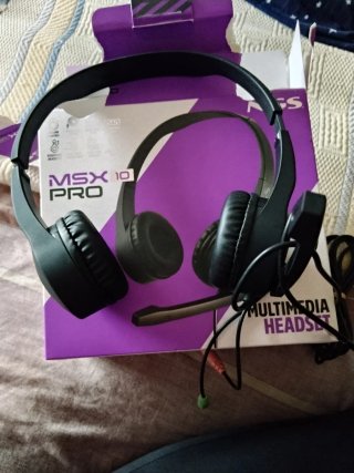 Auriculares de diadema con micrófono NGS MSX 10 PR