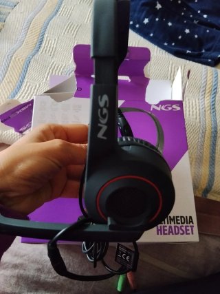 Auriculares de diadema con micrófono NGS MSX 10 PR