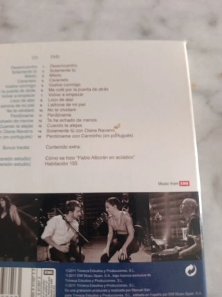 DVD Pablo Alborán en Acústico