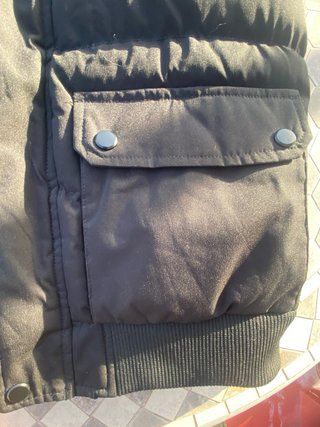 Chaleco The North Face Negro con Capucha