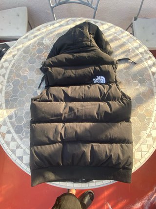 Chaleco The North Face Negro con Capucha