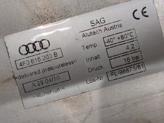 DEPOSITO SUSPENSION AUDI A6 BERLINA (4F2) (G) CCE