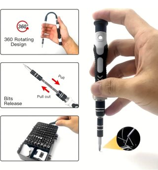 Kit Destornilladores 115 en 1