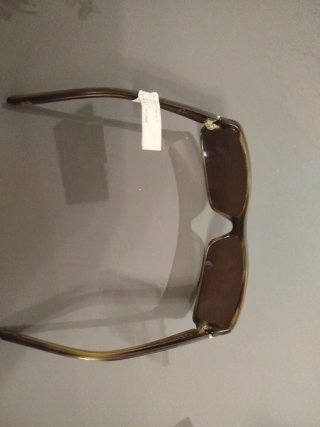 Gafas de sol vintage Caramelo marrones y doradas