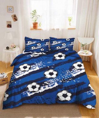 Funda Nórdica Fútbol + 2 Fundas Almohada (220x 156