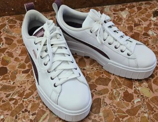 Zapatillas Puma x Aitana Blancas y Moradas