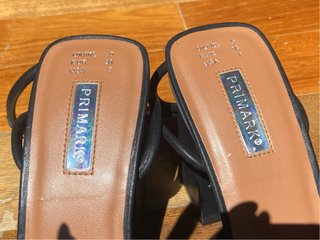 Sandali neri con tacco Primark
