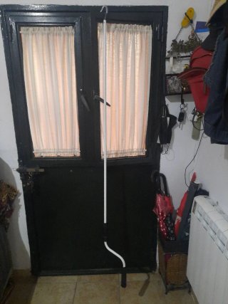 Varilla con gancho para toldo