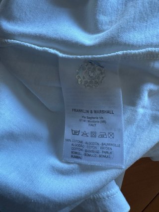 T-shirt Franklin & Marshall Bianca L
