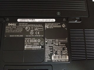 Portátil Dell Vostro 1500