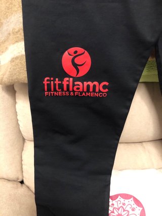 Leggings Fitflamc Talla M Negro