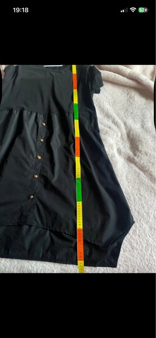 Vestido negro Talla Única