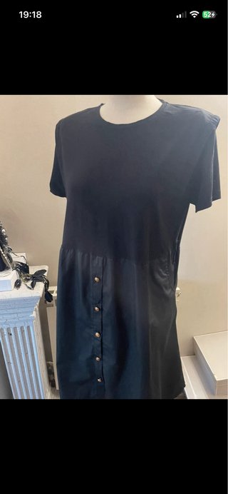 Vestido negro Talla Única
