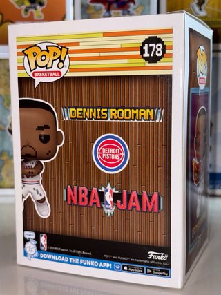 Funko Pop! NBA Jam Dennis Rodman 8bit 178
