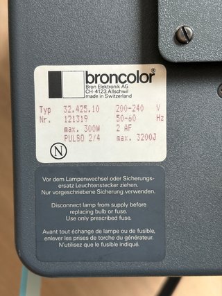 Broncolor Pulso Spot 4 con proyector