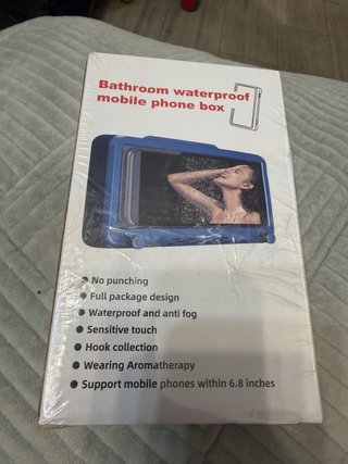 Funda móvil impermeable para baño