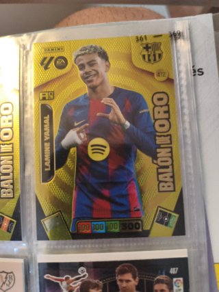 Panini Adrenalyn XL Balón de Oro 25/26