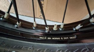 Roda Stark Varg 19 Motocross (cerca de 40h)