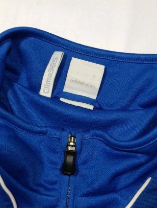 Chaqueta Adidas Entrenamiento Azul Retro Vintage