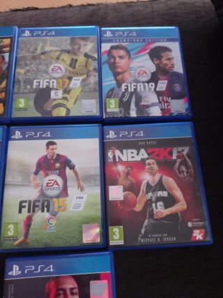 Lote Juegos PS4: FIFA, GTA, NBA 2K
