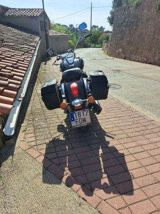 Kawasaki Vulcan 900 Classic Negra