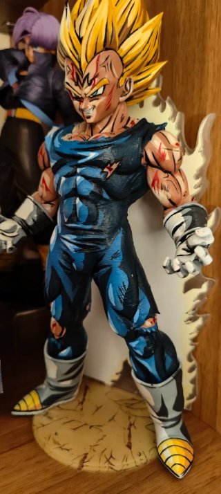 Figurine Majin Vegeta SSJ Custom DBZ