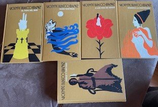 LOTE DE 5 LIBROS VICENTE BLASCO IBAÑEZ
