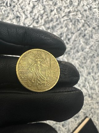 Moneda 0,50 Euro Francia 1999 La Sembradora