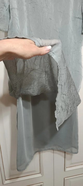Vestido Verano Gris Plata