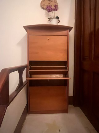 Zapatero madera 3 alturas fuerte