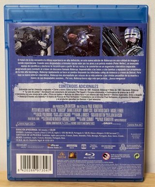 STAR WARS 6 PELICULAS BLU-RAY Y ROBOCOP