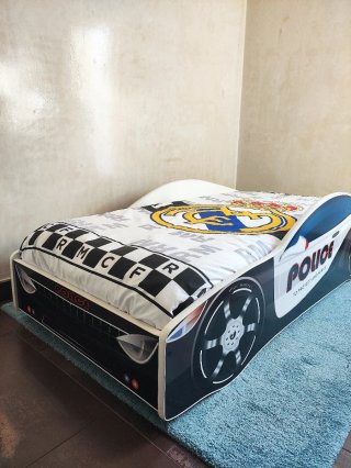 Cama Infantil Coche Policía