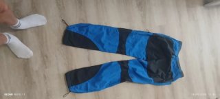 Pantalón Trango World Azul y Negro