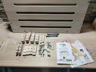 Babybay MIDI Culla per Bambini Letto Ausiliario in Legno