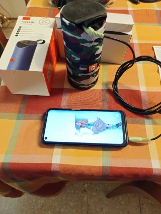 Altavoz Portátil Camuflaje.