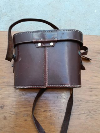 Funda cuero vintage prismáticos