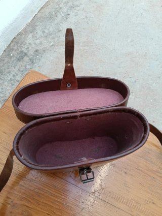 Funda cuero vintage prismáticos