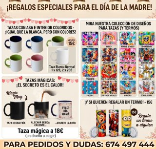 Tazas Personalizadas Dia de la Madre