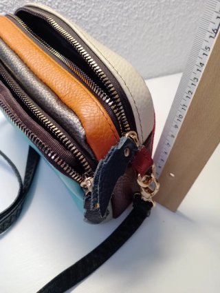 Bolso Piel Multicolor