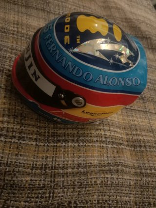 Casco Fernando Alonso Diseño Despertador