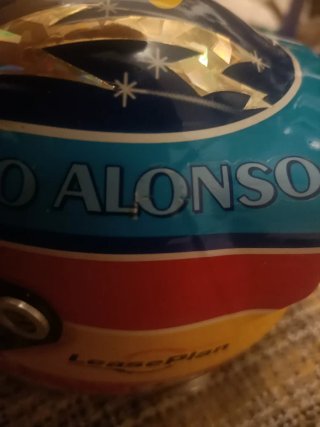 Casco Fernando Alonso Diseño Despertador