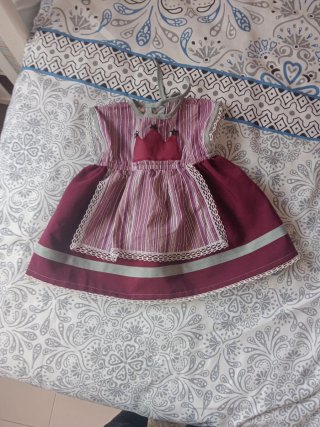 Disfraz bebé 6-9 meses corona